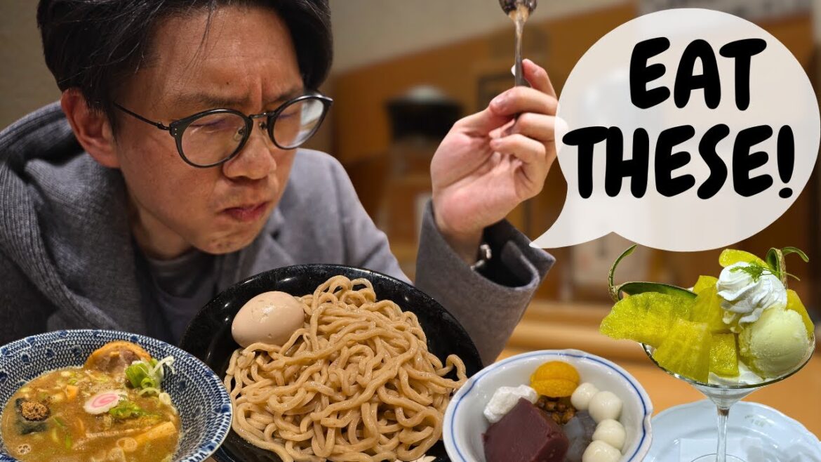 The Food You Really Should Be Eating at Tokyo Station. Dipping Ramen! Parfait! Anmitsu!