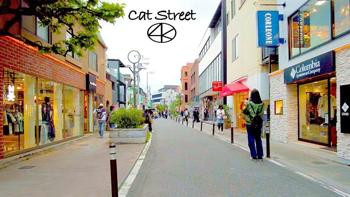 4K【キャットストリート】渋谷から裏原宿を散歩 2023 東京 Japan