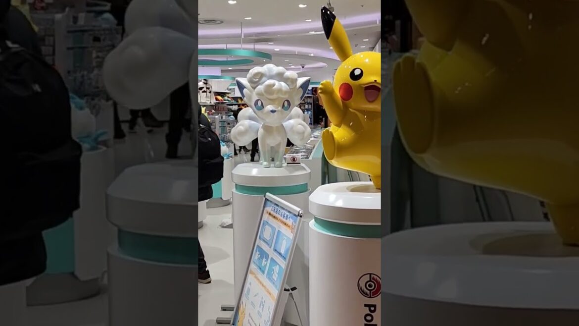Pokemon Center Sapporo!   #shorts #short