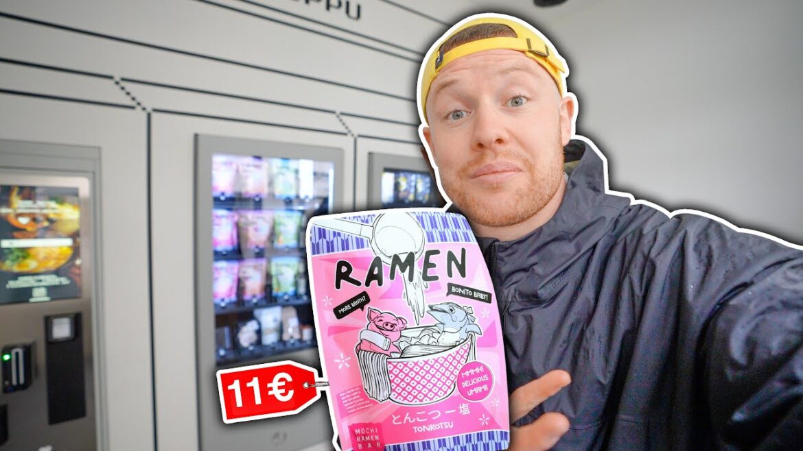 Das leckerste INSTANT Ramen meines Lebens (aus Automat)
