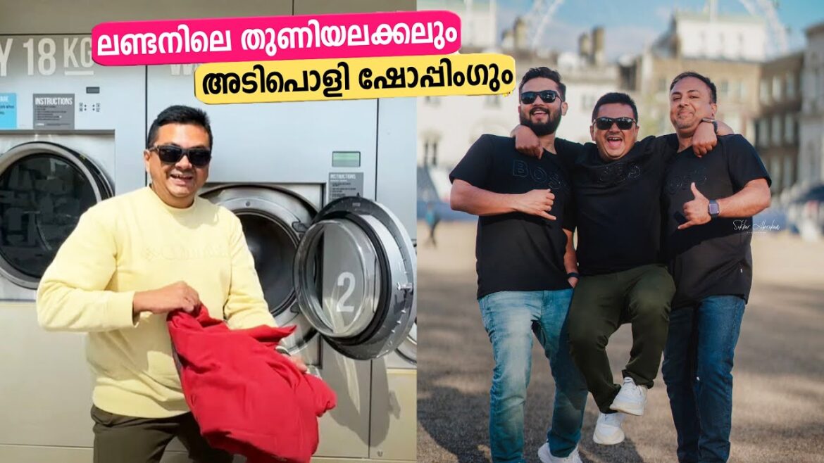 EP #12 Grand Shopping in London | ലണ്ടനിൽ ഒരു ഗംഭീര ഷോപ്പിംഗ് - Fooding, Washing & Shopping in 🇬🇧