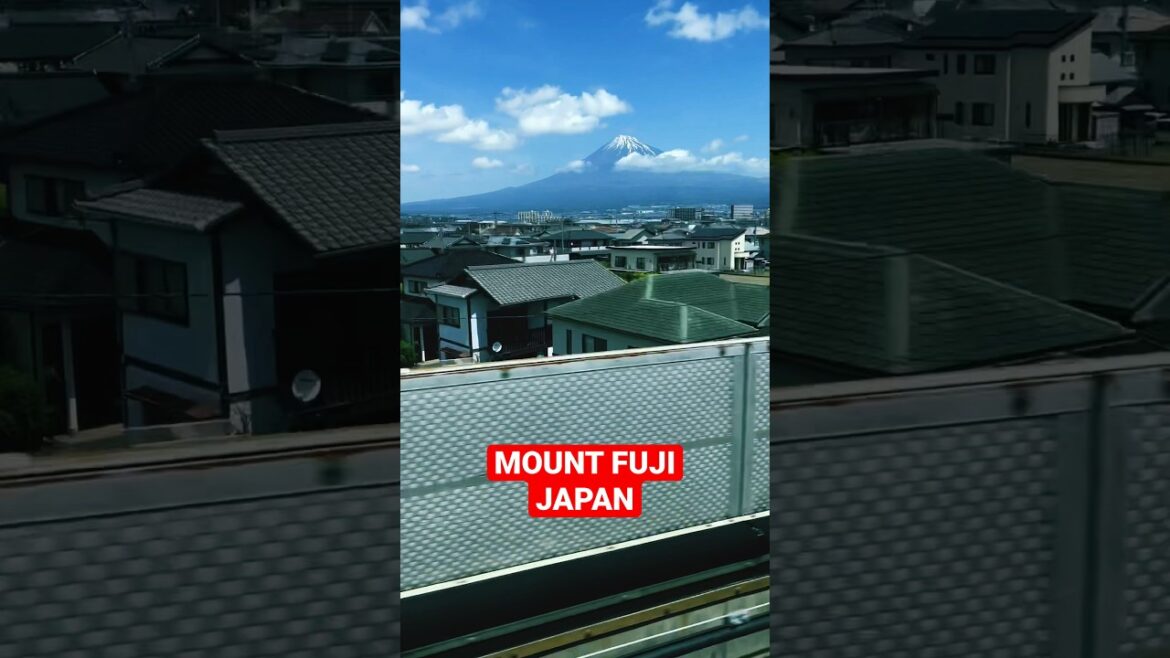 JAPAN MOUNT FUJI 富士山🗻 #日本 #shorts #東海道新幹線 #mountains