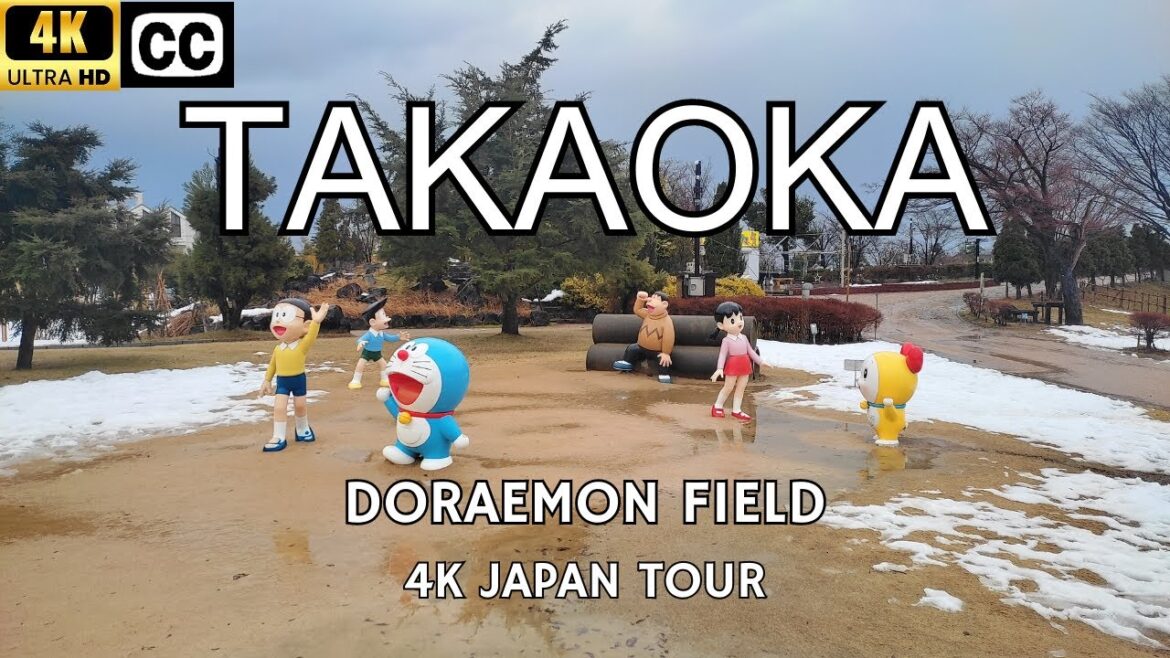 [4K] Japan Walk Tour | Takaoka | Doraemon Field | Shinkansen