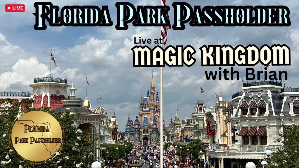 🔴 Live at Magic Kingdom with Brian