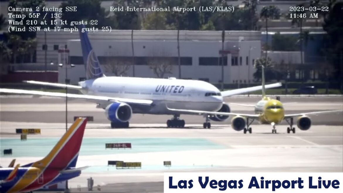 🔴 Live Las Vegas airport camera with ATC, plane spotting 🔴 Live Las Vegas airport camera with ATC, plane spotting