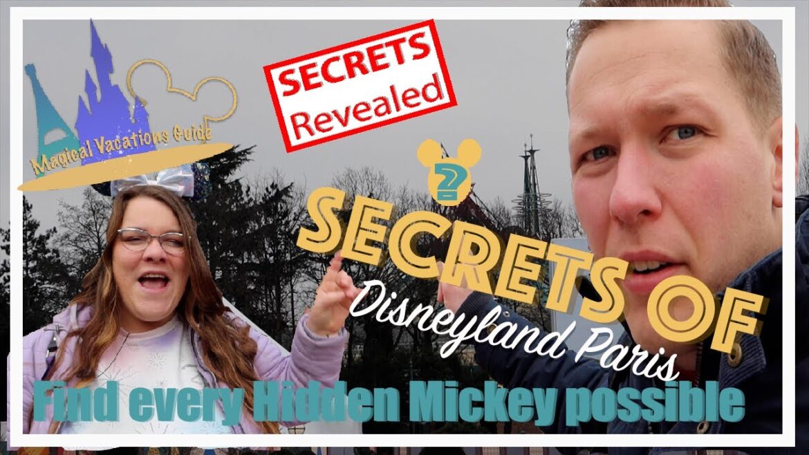 The Disney secret of Hidden Mickey's in Disneyland Paris | What are they and some examples