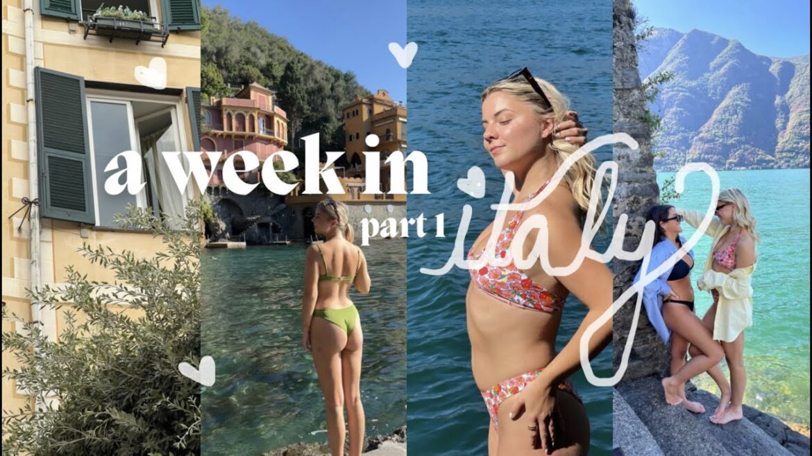 a week in Italy travel vlog: part 1 (Lake Como & Portofino) a week in Italy travel vlog: part 1 (Lake Como & Portofino)