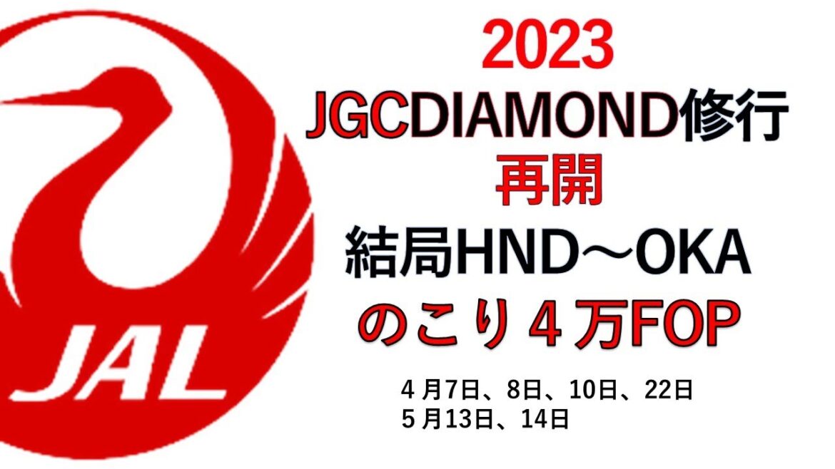JALDIAMOND修行再開