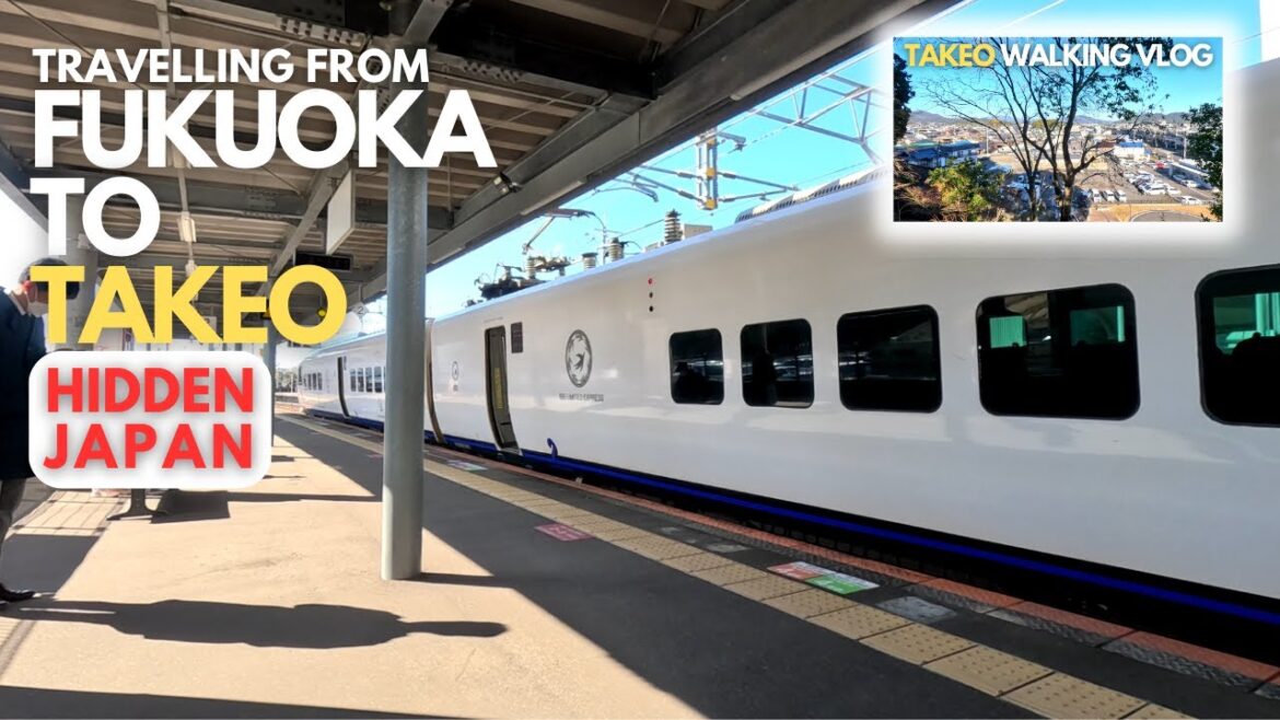 Fukuoka to Takeo | Exploring the Takeo neighborhood | Hidden Japan | Walking vlog