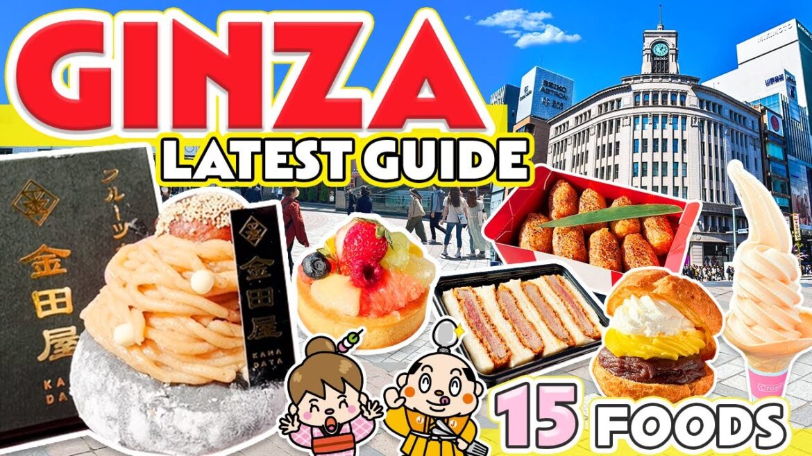 Ginza Tokyo Japan Street Food Tour / Japan Travel Food Vlog Ginza Tokyo Japan Street Food Tour / Japan Travel Food Vlog