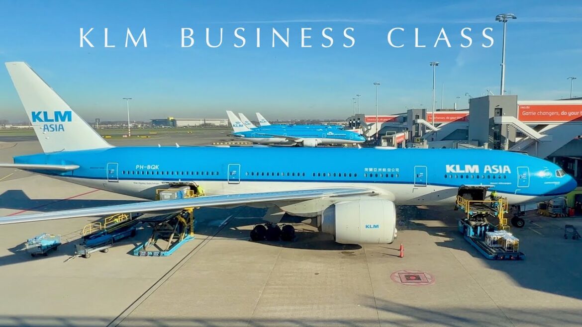 KLM Boeing 777 Business Class | Cape Town to Amsterdam trip report