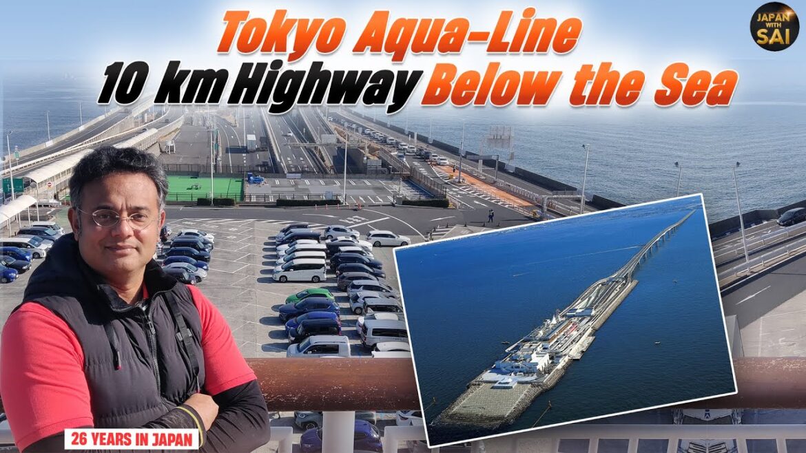 Tokyo Bay Aqua-Line | 10 KM Highway Below the Sea | @ Cost 92,000 Crores Rs| Tecnological Wonder |