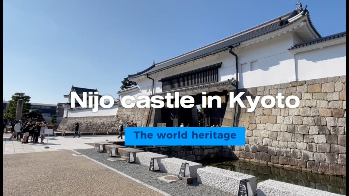 Nijo castle in Kyoto, The world heritage Nijo castle in Kyoto, The world heritage