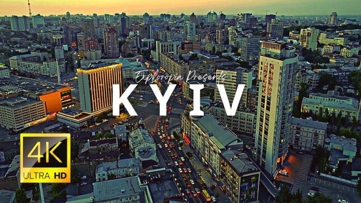 Kyiv, Ukraine 🇺🇦 in 4K 60FPS ULTRA HD Video by Drone