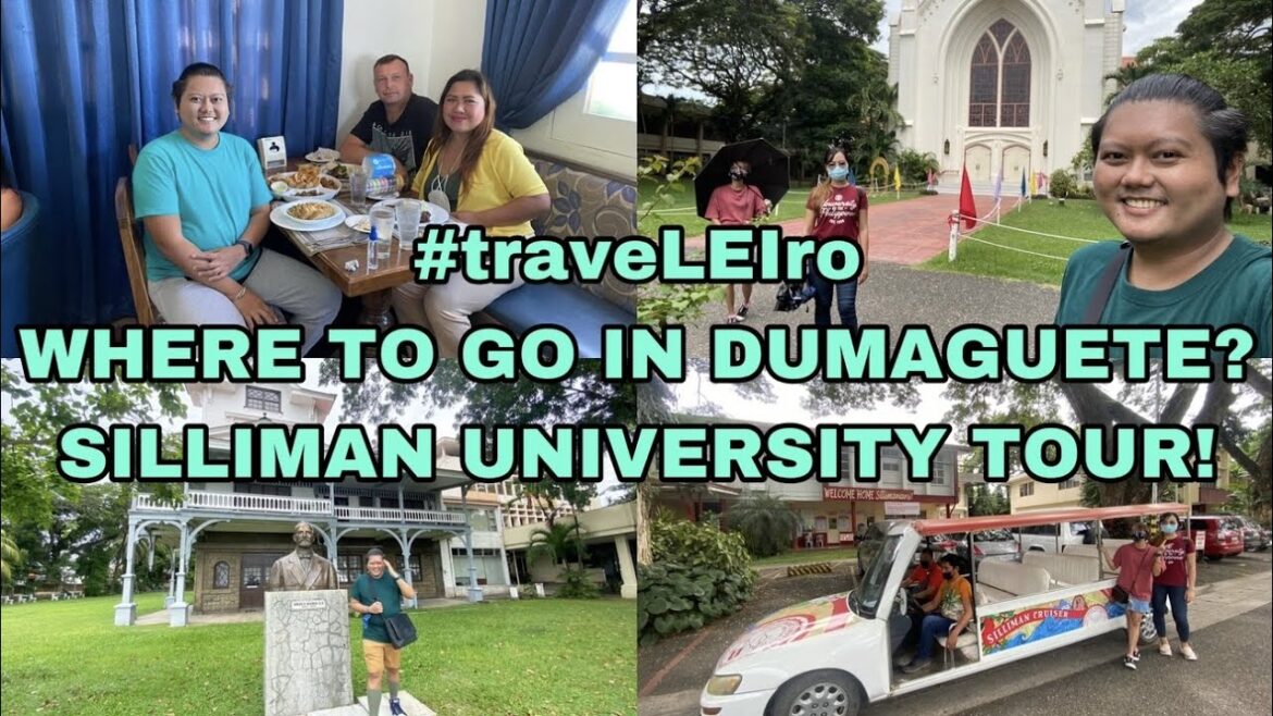 #traveLEIro WHERE TO GO IN DUMAGUETE? SILLIMAN UNIVERSITY TOUR! | LEI DIAMANTE