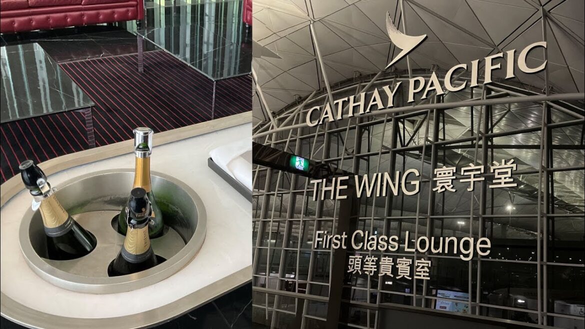 【Cathay Pacific First Class Lounge】THE WING FIRST／キャセイパシフィック航空ファーストクラスラウンジ