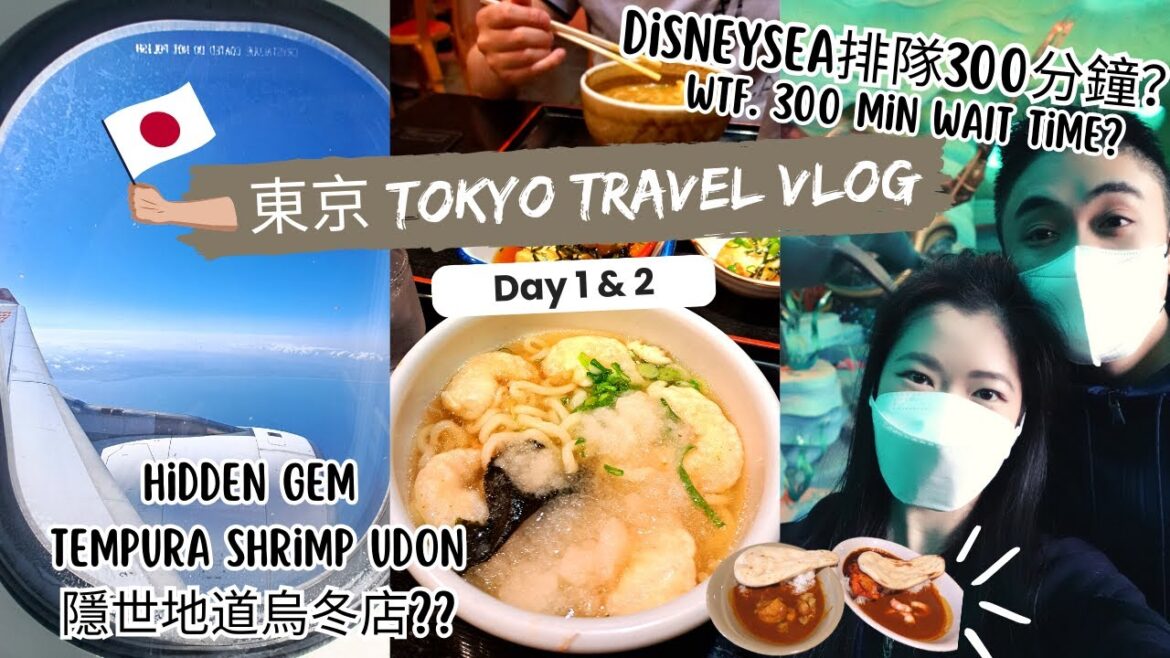 東京自由行 Tokyo Vlog 2023 Day 1&2 - Akihabara hotel review/hidden local izakaya restaurant/DisneySea