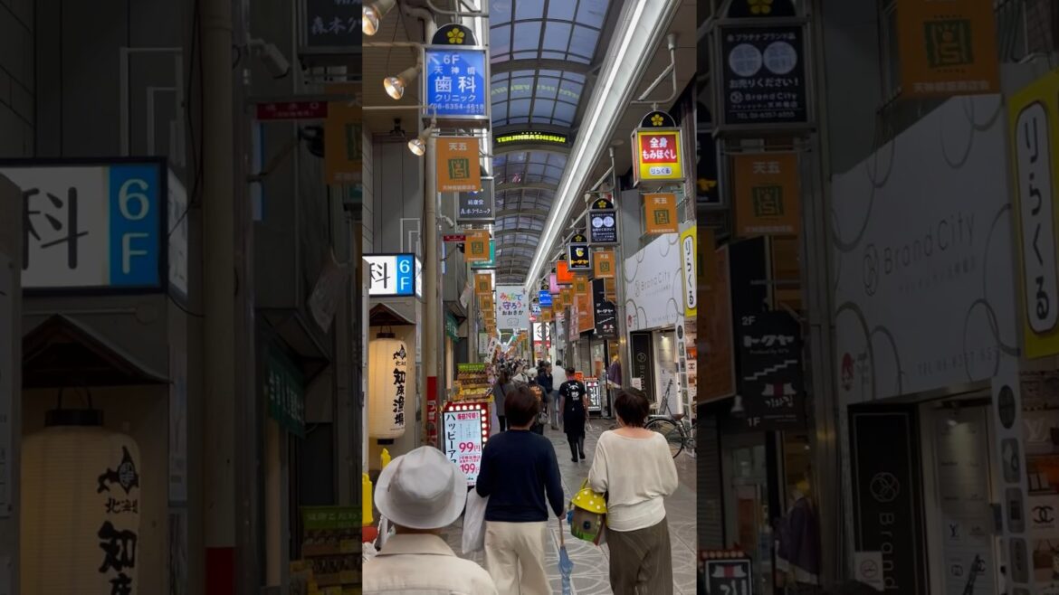 Japan’s Longest Shopping Street | Tenjinbashisuji, Osaka Japan’s Longest Shopping Street | Tenjinbashisuji, Osaka