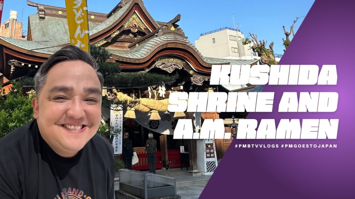 KUSHIDA SHRINE TOUR WITH RAMEN FOR BREAKFAST – Fukuoka, Japan | PM Belen KUSHIDA SHRINE TOUR WITH RAMEN FOR BREAKFAST - Fukuoka, Japan | PM Belen
