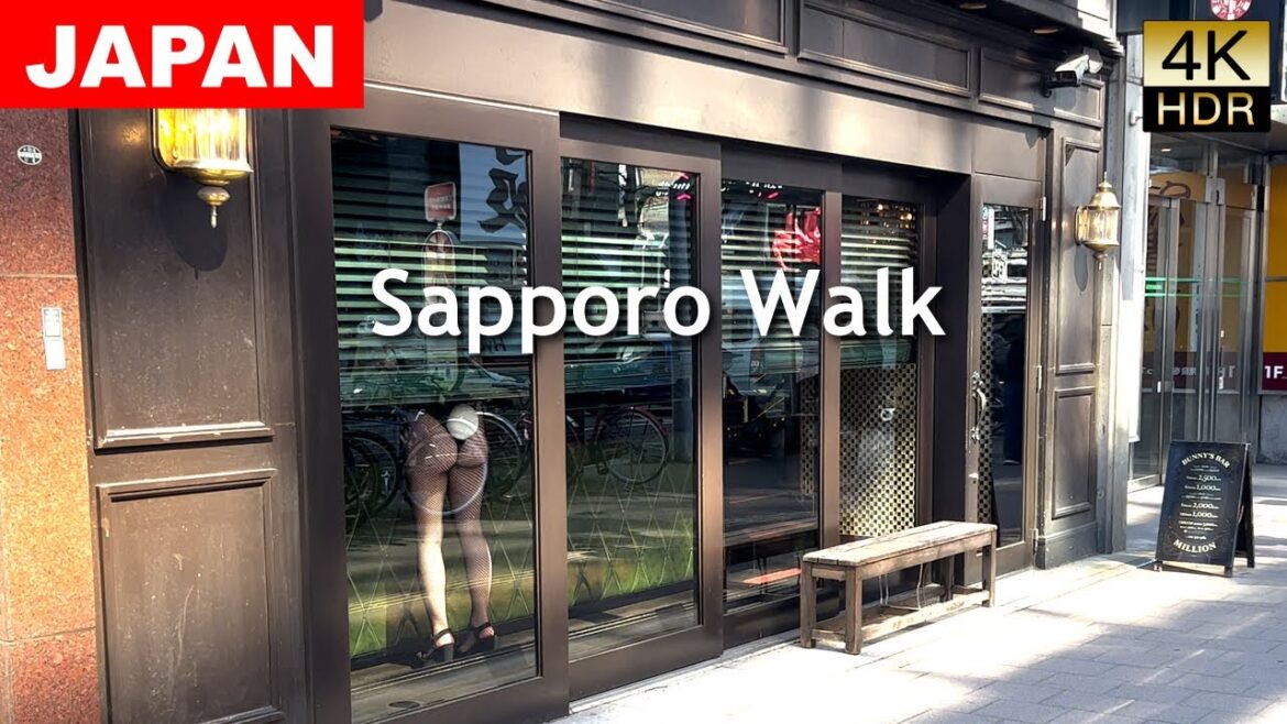 Sapporo, Hokkaido Day Walk #Japan 【4K HDR】 #ASMR