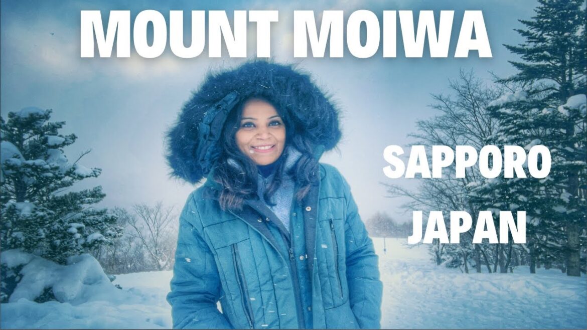 SAPPORO - Winter WONDERLAND of JAPAN | Mount Moiwa | Indian in Japan