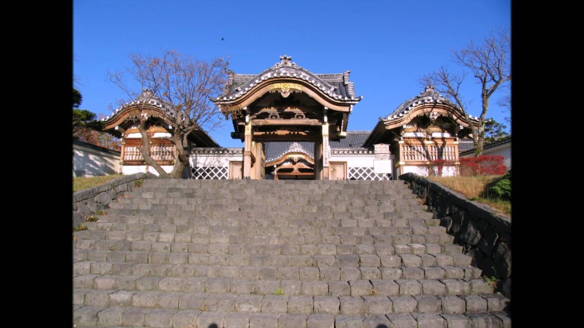 Samurai village, Noboribetsu, Hokkaido - Japan. HD Travel.