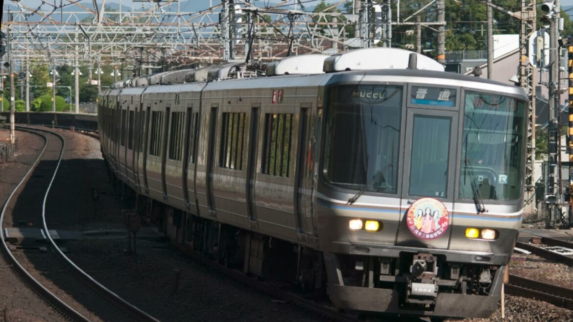 [Sound]JRW Type 223-1000 Kyoto to Osaka (Travel to Nagoya-1)