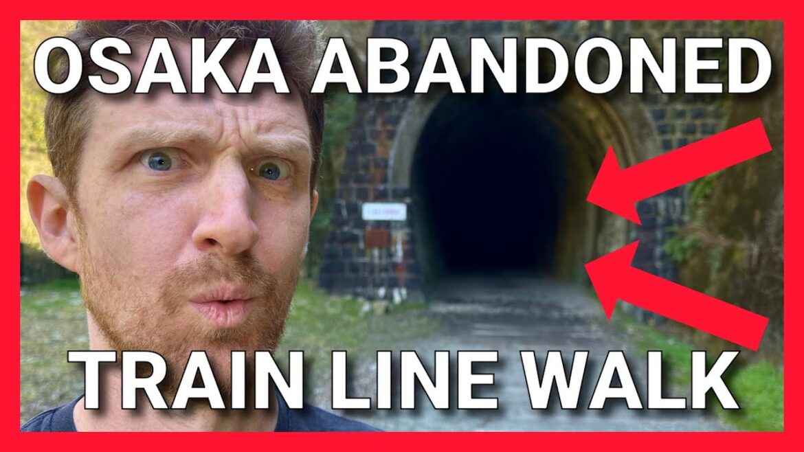 Exploring an Abandoned Railway Line in Japan! [Osaka Day Trip]