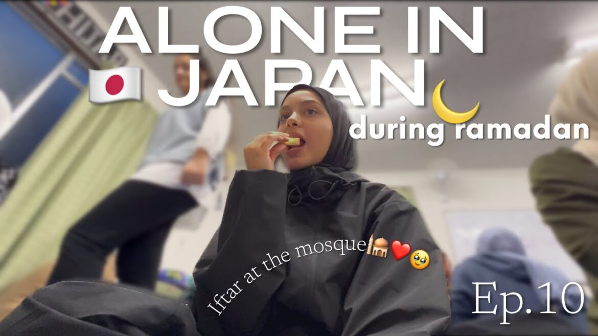 On m’invite pour manger l’iftar au Japon 🥹 [Ramadan series - ep.10]