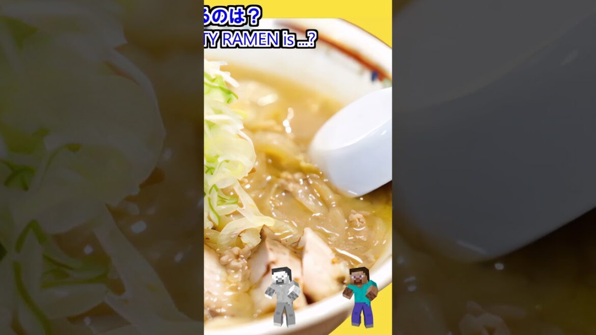 【SAPPORO MISO RAMEN🍜】MUST TRY AN ELABORATE RAMEN😋