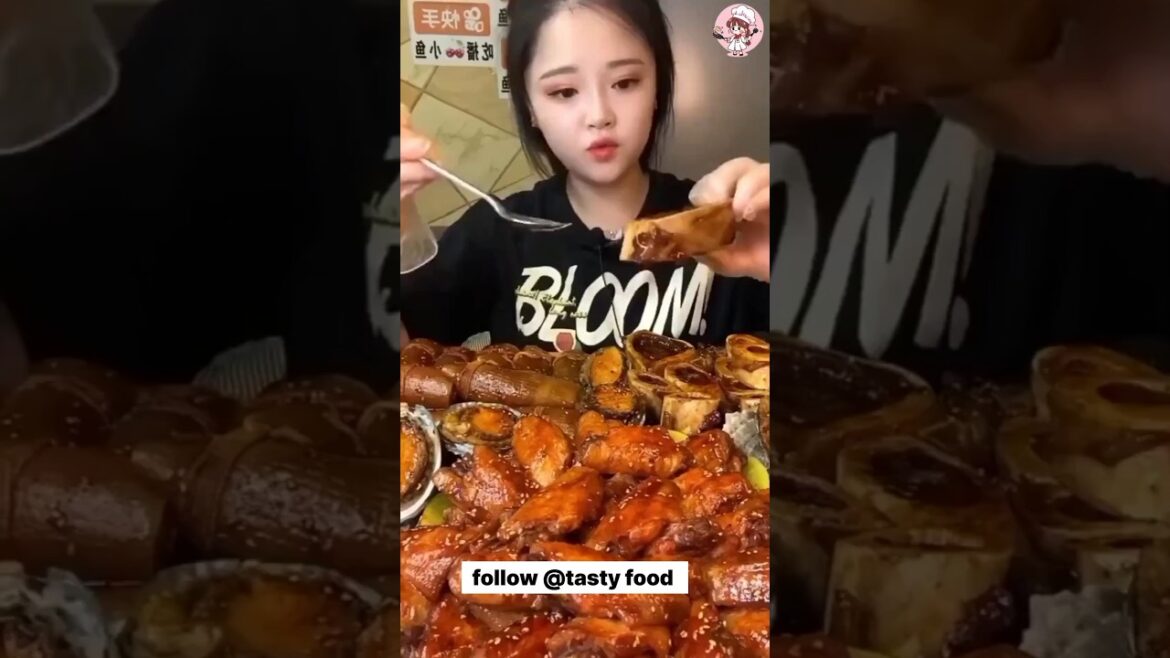 CHINESE FOOD CHALLENGE 😱🍛🍗🍖। #food #foodblogger #asmr
