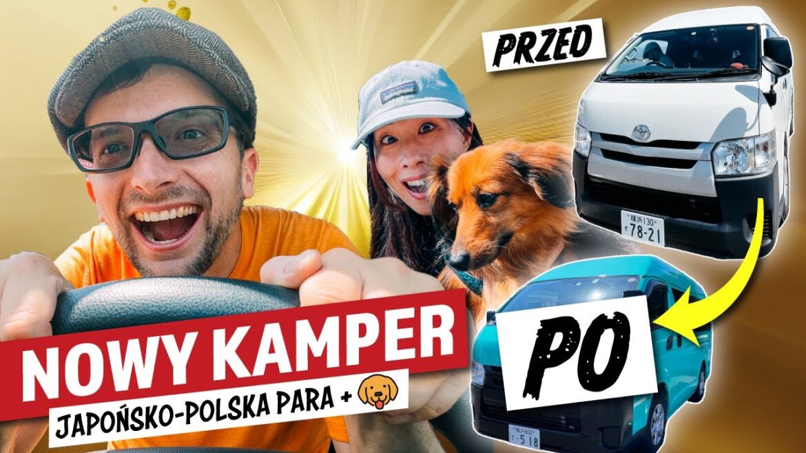 TAK WYGLĄDA NASZ NOWY KAMPER W JAPONII TAK WYGLĄDA NASZ NOWY KAMPER W JAPONII