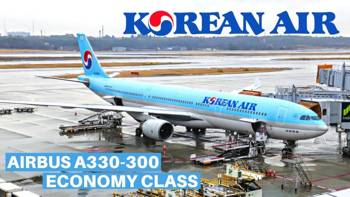 KOREAN AIR AIRBUS A330-300 (ECONOMY) | Tokyo – Seoul KOREAN AIR AIRBUS A330-300 (ECONOMY) | Tokyo - Seoul