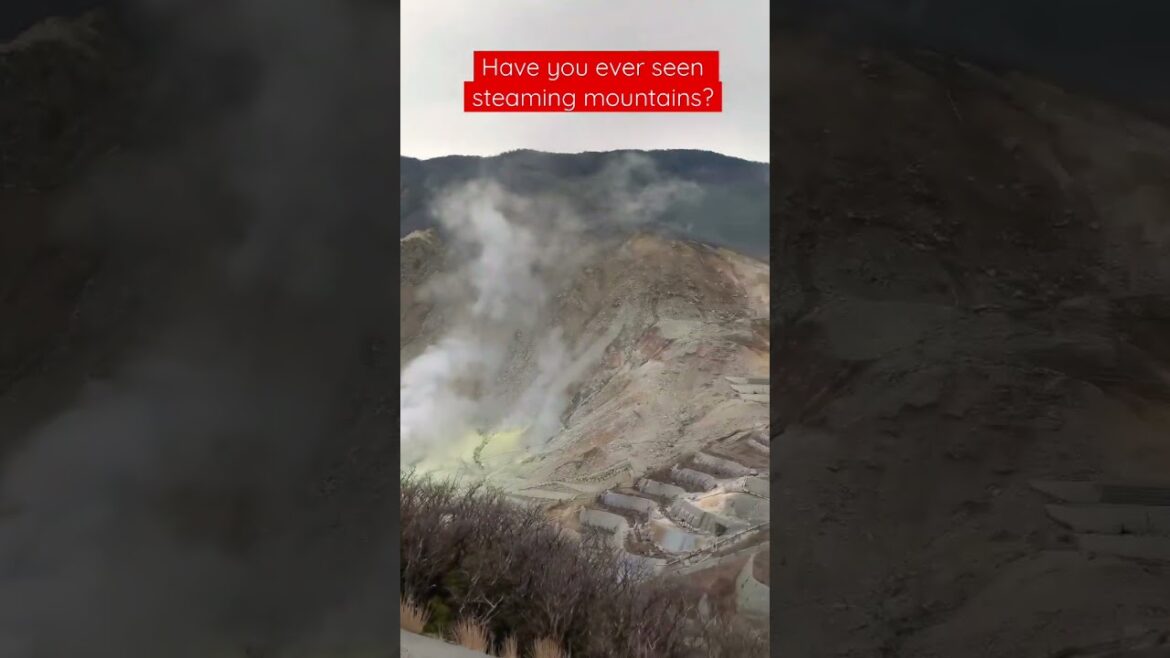 It’s called Valley of Hell for a Reason! #japan #travel #owakudani #mountains