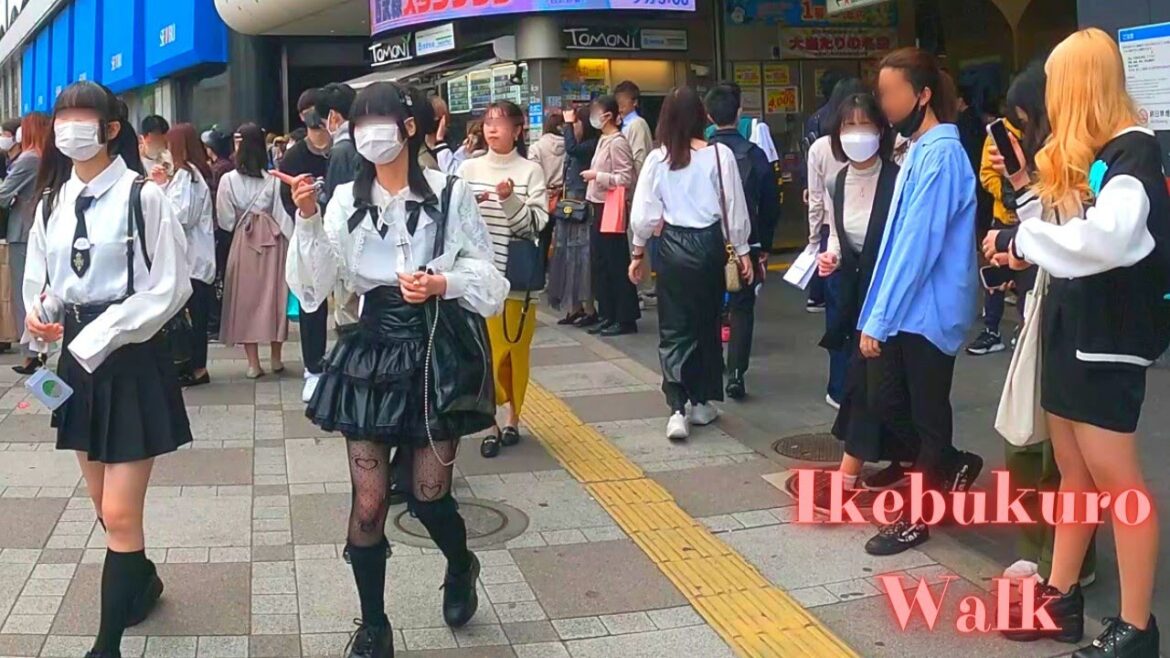 Ikebukuro Tokyo in Japan walk tour. 【4K】5.2023-17