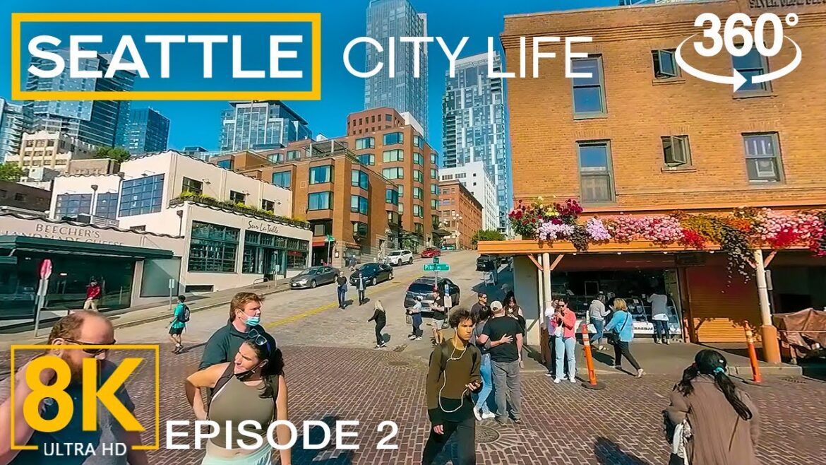 8K 360˚ Virtual Tour to the Heart of Seattle – Pike Place Market  – Part 2 8K 360˚ Virtual Tour to the Heart of Seattle - Pike Place Market  - Part 2