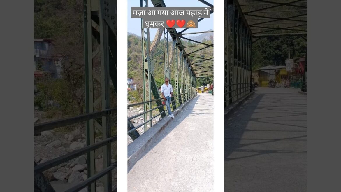 PAHADO KA TRIP PART-01// MAJA AA GYA NADI MAIN NAHA KE 🔥😍😍🙈❤️// #ytshorts #shorts #viral #pahadi