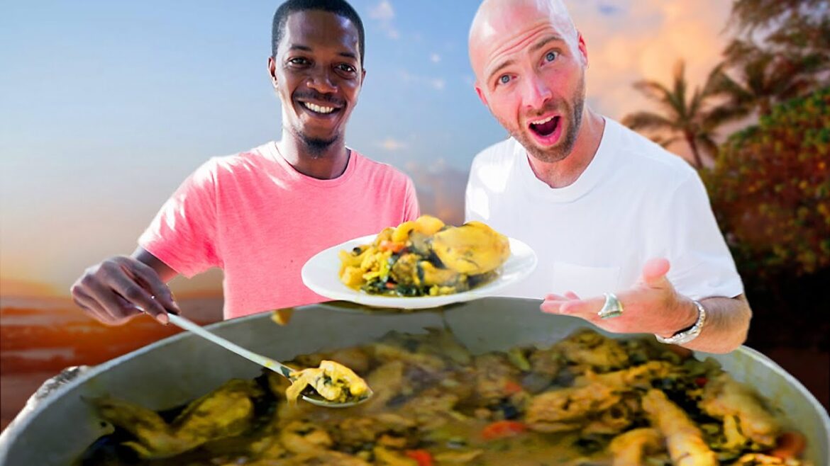 Making OIL DOWN The NATIONAL DISH of Grenada ๐ฌ๐ฉ Making OIL DOWN The NATIONAL DISH of Grenada ๐ฌ๐ฉ