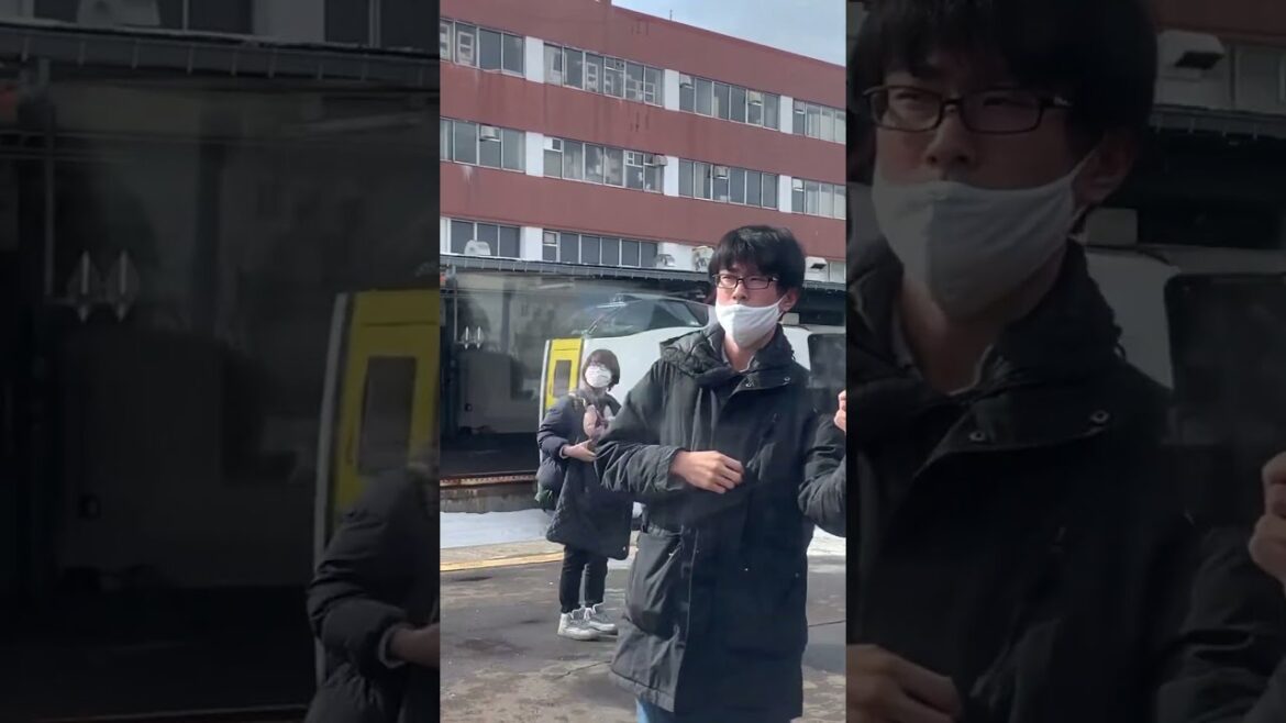 La locomotora invernal de Kushiro 4: Hokkaido #shorts