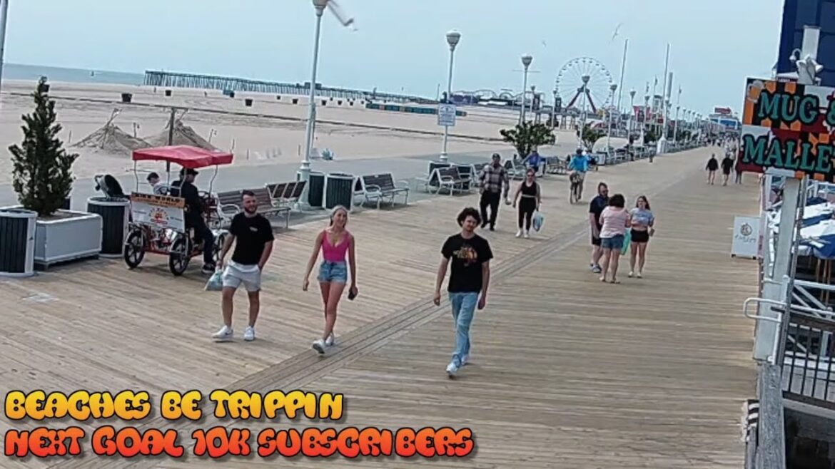 Ocean City Maryland Live Webcam - Maryland beach live webcam - ocean city boardwalk live cam