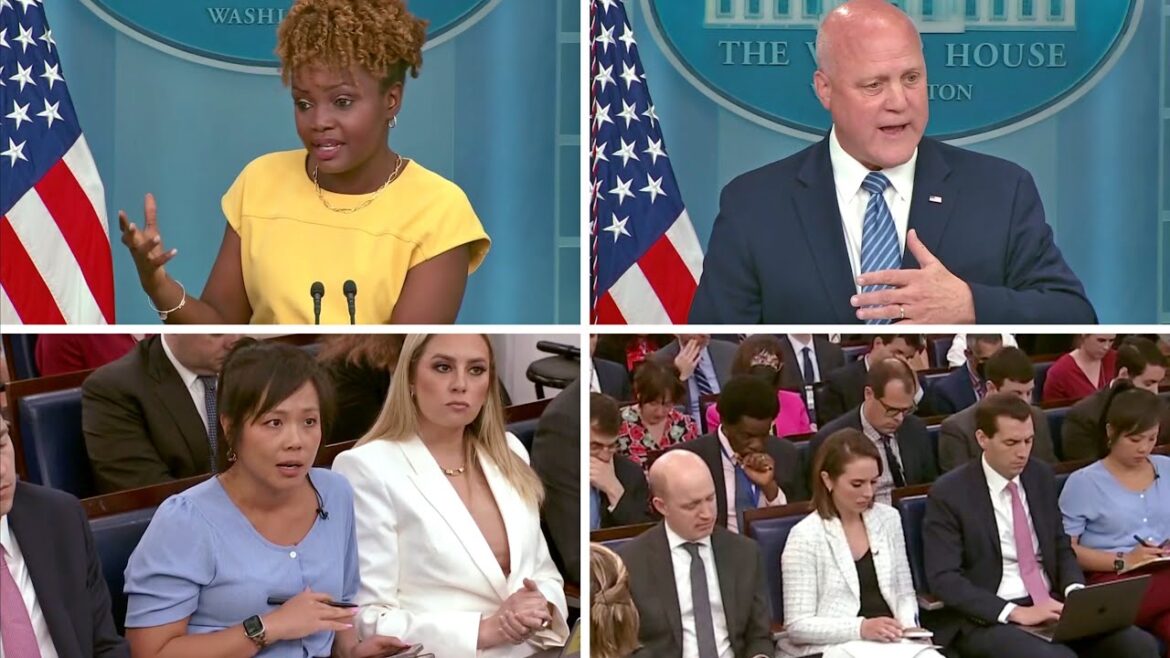 Press Secretary Jean-Pierre Drops Bombshell News – Mitch Landrieu's Role Unveiled!