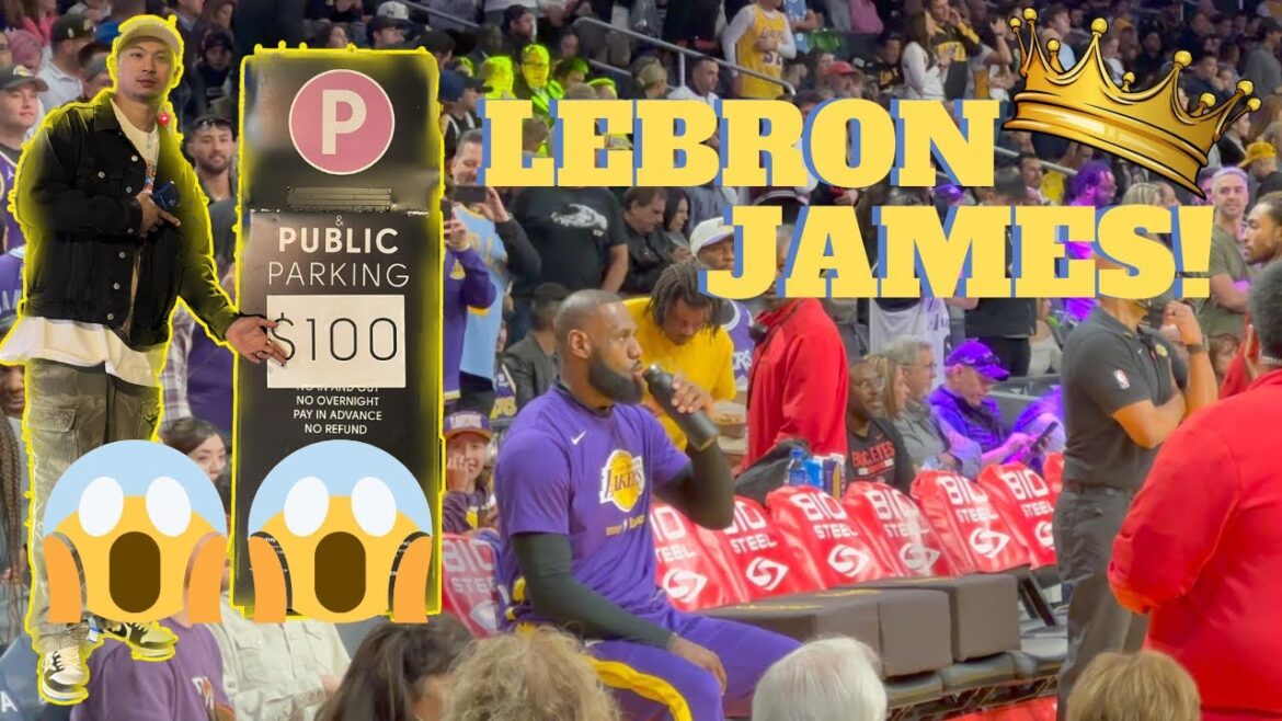 We travel LA to watch Lebron live!