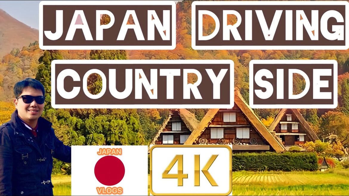 Driving in japan countryside Shiga ken Driving in japan countryside Shiga ken