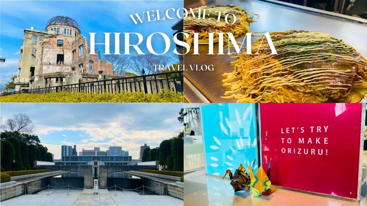 A Trip to Hiroshima, A City of Peace And Creativity | Early Spring in Japan | Atomic bomb dome