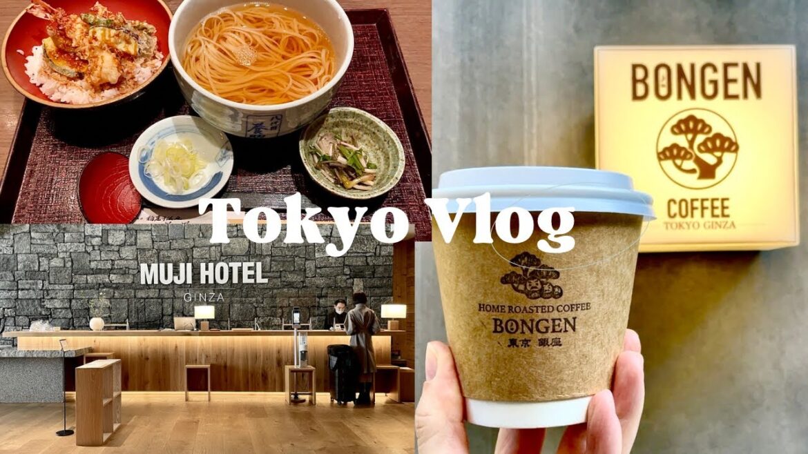 Muji Ginza Hotel Room Tour | Best Udon | Best Ramen | Best Coffee | Japan Tokyo Vlog | Day 5