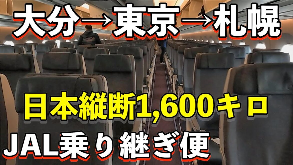【大分→羽田→新千歳】九州大分から東京で乗り継ぎ札幌へ/JAL668・521便B737-800/A350-900搭乗記/九州から札幌までを短くまとめました 【大分→羽田→新千歳】九州大分から東京で乗り継ぎ札幌へ/JAL668・521便B737-800/A350-900搭乗記/九州から札幌までを短くまとめました