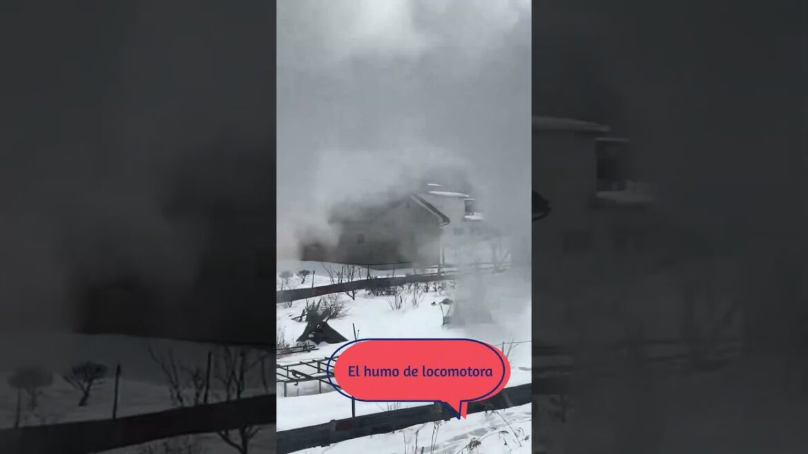 La locomotora invernal de Kushiro 5: Hokkaido #shorts