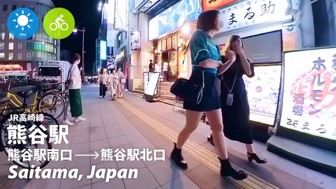 ⁴ᴷ Saitama: Kumagaya Station (熊谷駅) - Japan Walking Tour (May, 2023)