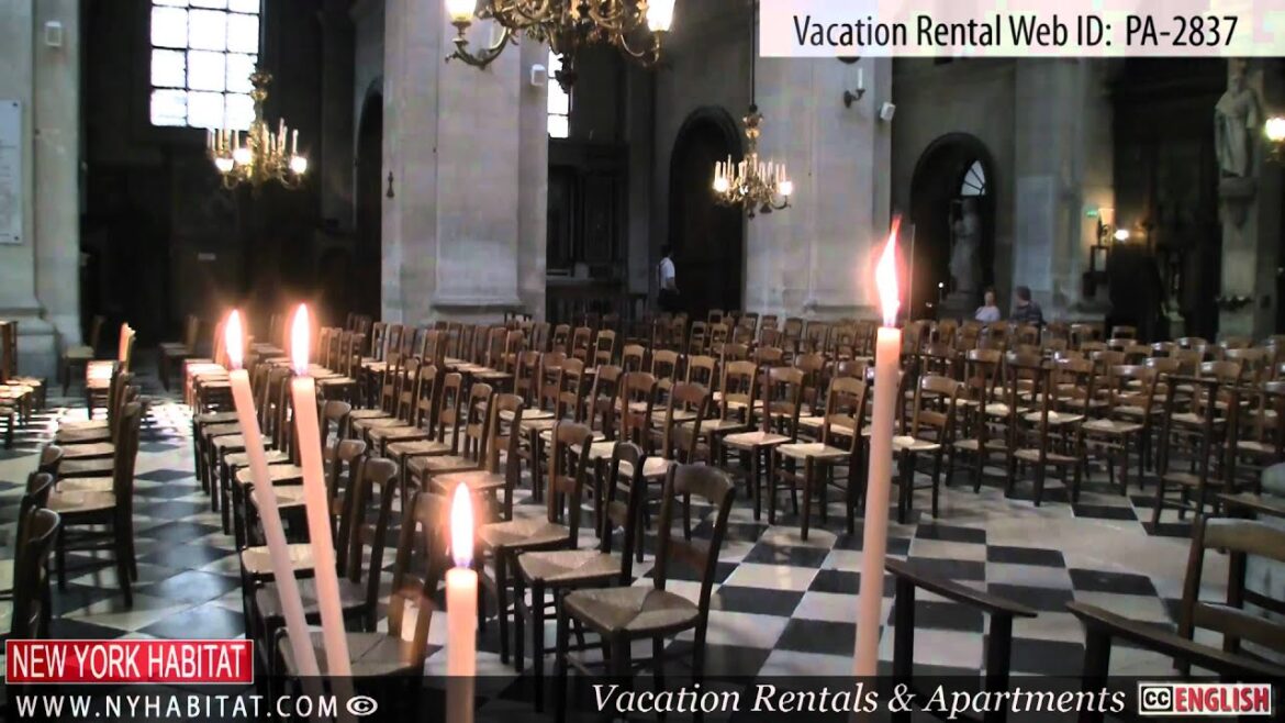 Paris, France - Video tour of a vacation rental on Rue Saint Antoine ( Marais )