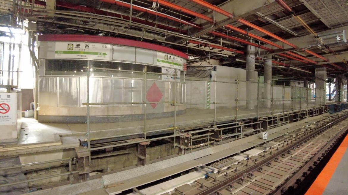 2023年4月 渋谷駅再開発の様子 State of Shibuya Station redevelopment  [April 2023]